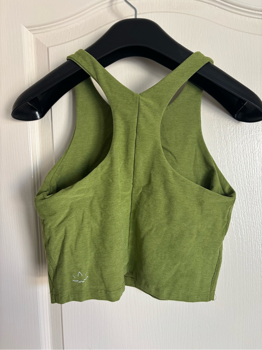 Beyond Yoga Spacedye Refocus Cropped Tank - leaf green, medium - Picture 2 of 6